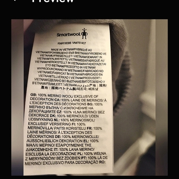 New Smartwool Classic Thermal Merino Base Layer 1/4 Zip - Picture 12 of 12